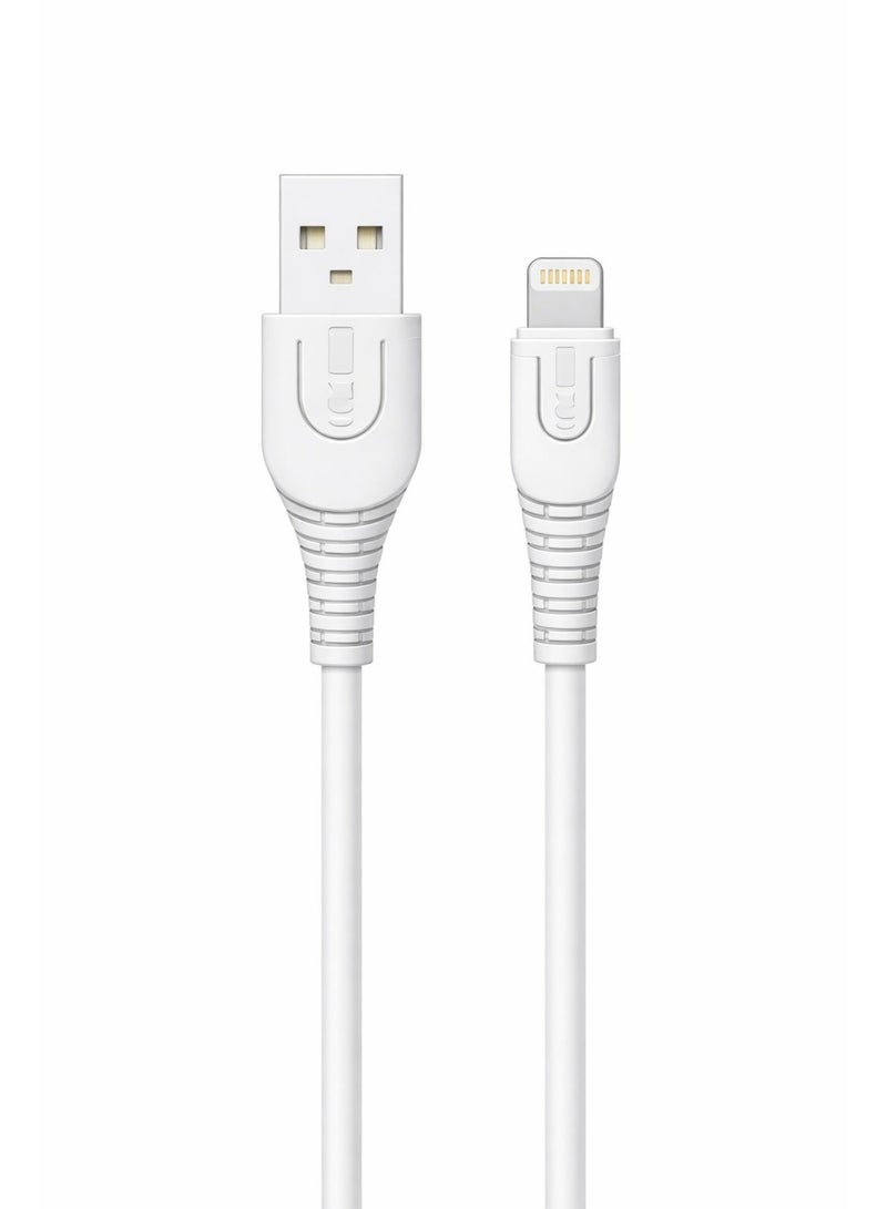 دريم كابل DR-38 USB-A إلى Lightning - شحن سريع متوافق مع أجهزة iPad 12، 11، XR، XS، X، 8، 7، 6، SE | (ضمان لمدة عامين) - Image 1