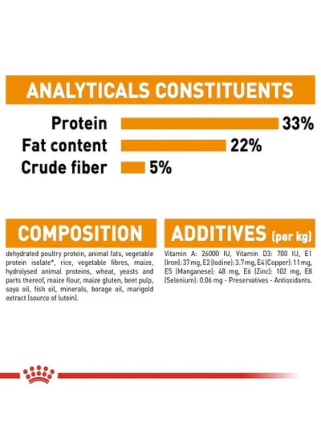رويال كانين للعناية بالقطط وتغذية الشعر والجلد - 2 كجم - Image 2