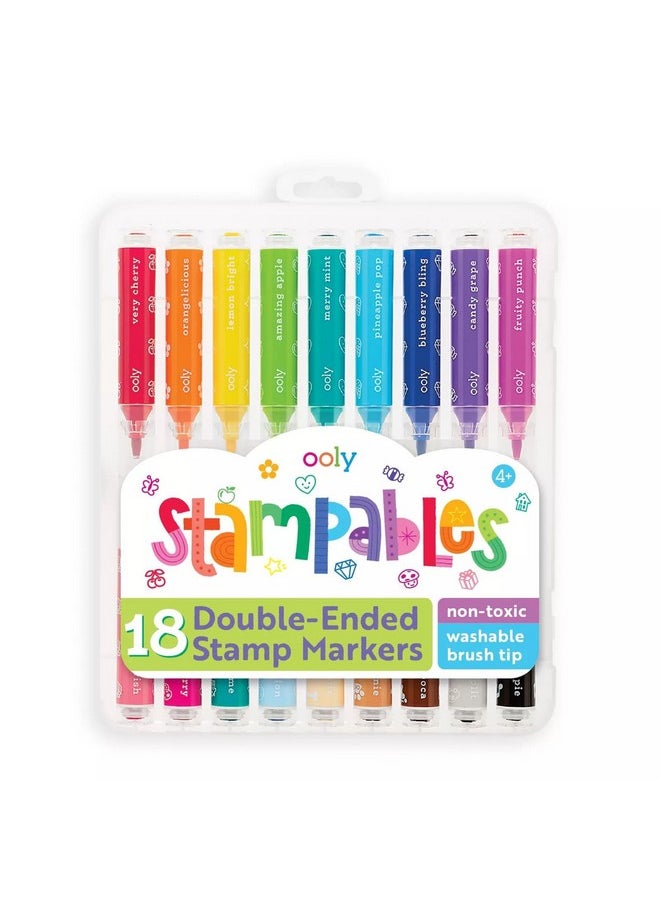 Doublesided Stampable Washable Markers 18 Colors Cute School Supplies Safe Nontoxic - pzsku/ZFA337DEA1F044D6C81AFZ/45/_/1720074968/49428394-03d4-4eba-a0e9-9f7a2c131b17