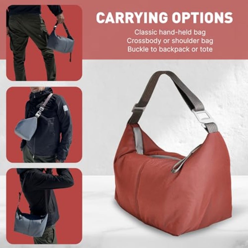 Reusable Insulated Lunch Bag for Men and Women - 6.5L Watertight Leakproof Lunch Box for Adults With Carrier - Image 4