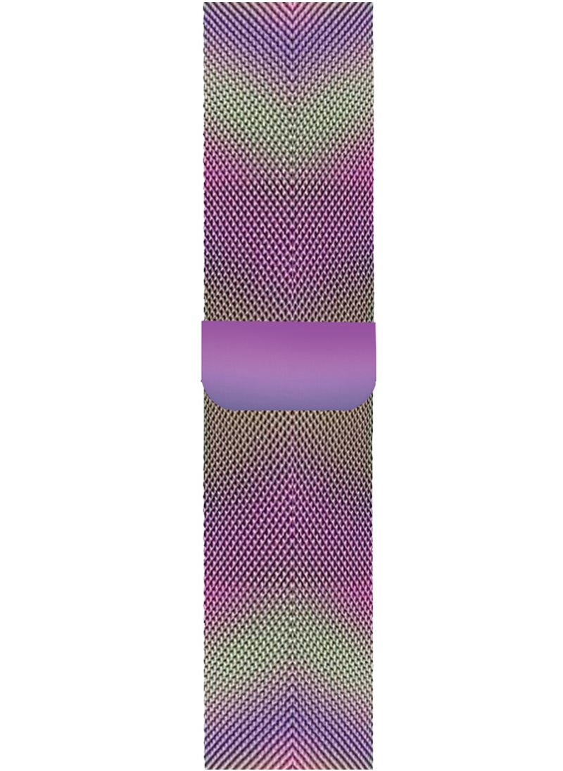 Generic - Stainless Steel Milanese Loop Compatible with Apple Watch Band 38mm 40mm 41mm and (42mm series 10) men and women Mesh Loop Magnetic Clasp Replacement for iWatch Bands Series 7 SE 6 5 4 3 2 1 - Image 1