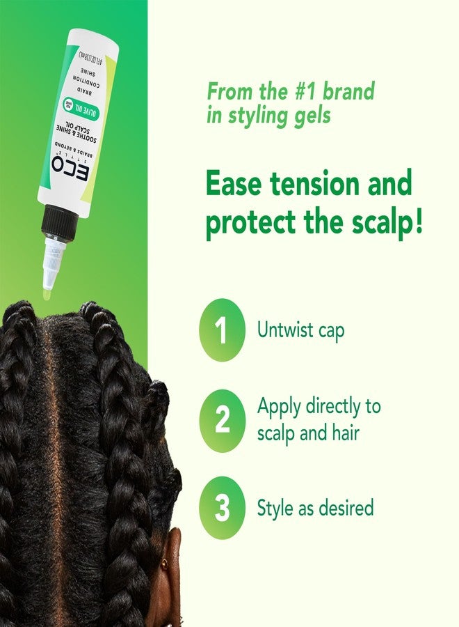 Eco Style Braids & Beyond Sooth & Shine Scalp Oil - Image 4