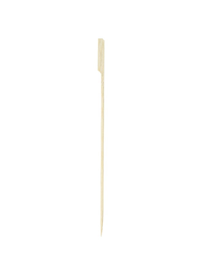 Restaurantware 11.6 Inch Bamboo Skewers, 1000 Durable Bamboo Paddle Sticks - Disposable, Sustainable, Bamboo Paddle Picks, Sharp Point, For Barbeques, Parties, And Buffets  - Image 2