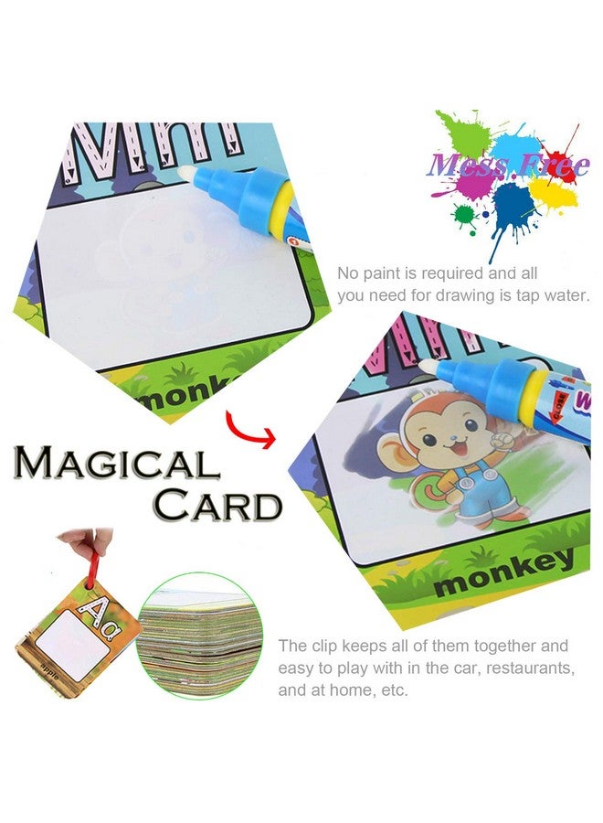 Coolplay A-Z 26 Alphabet Water Cards, Children Drawing Card For Kids Educational Toys For Travel - Image 4