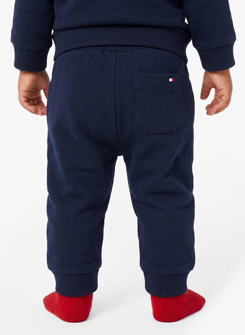 TOMMY HILFIGER Kids Crew Neck Sweatshirt and Pant Set - Image 2