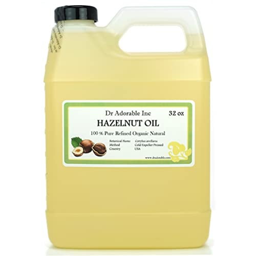 Dr. Adorable Dr Adorable - 32 oz - Hazelnut Oil - 100% Pure Natural Organic Cold Expeller Pressed - Image 1