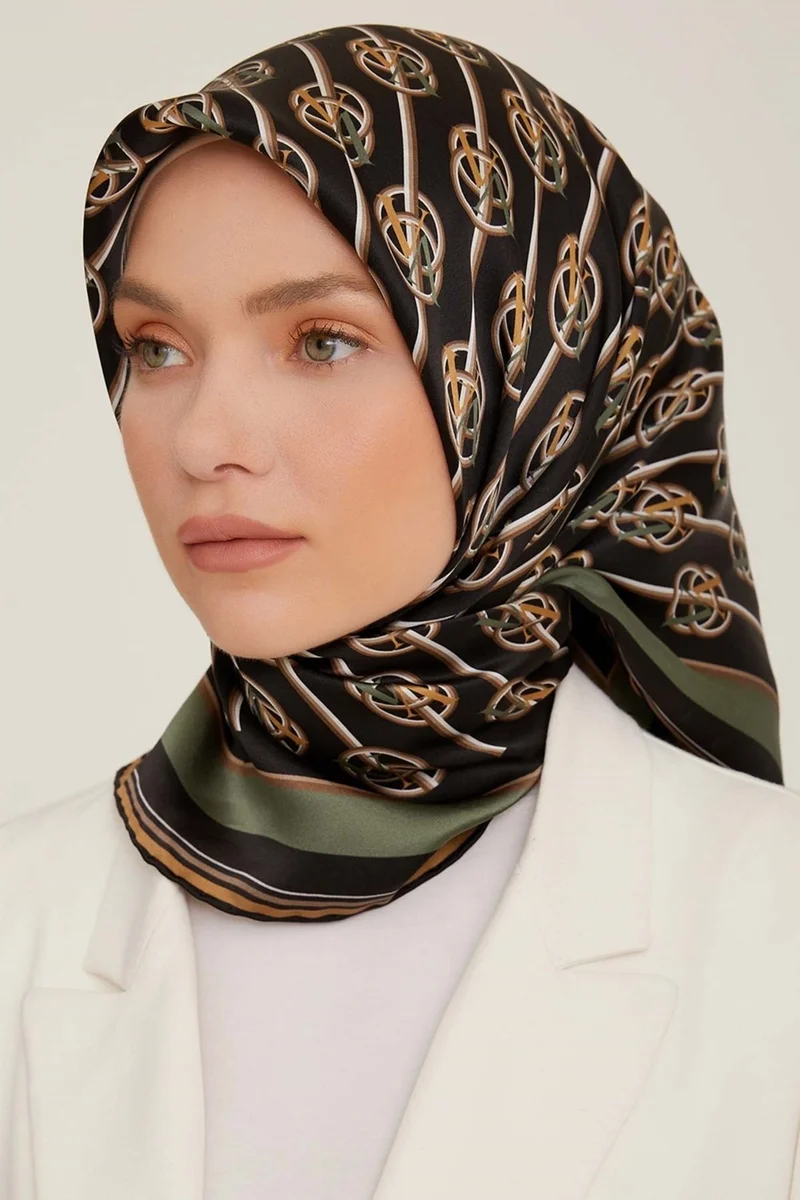 ARMINE 2022/23 Autumn Winter Series Silk Twill Scarf 8822D-35