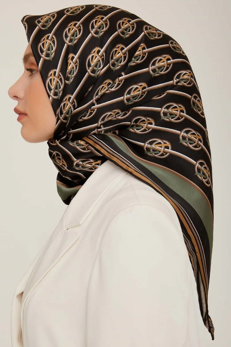 ARMINE 2022/23 Autumn Winter Series Silk Twill Scarf 8822D-35