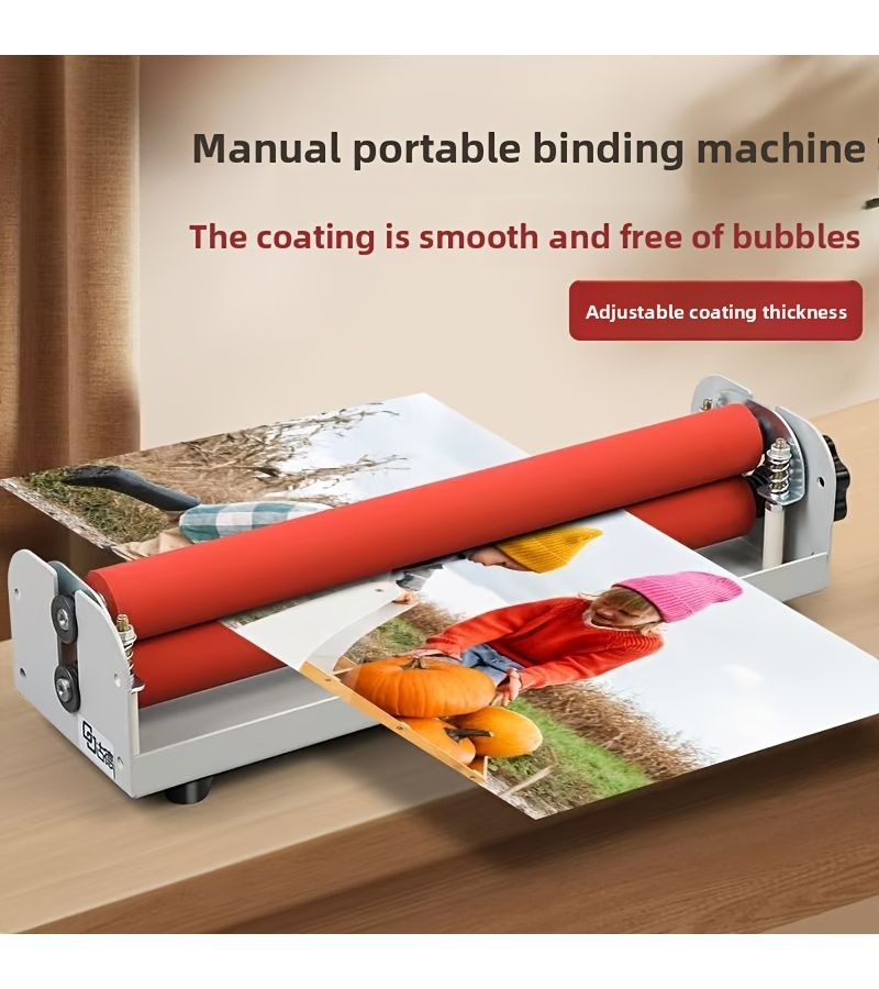 Cold Lamination Machine A4 Home Office School Manual Laminator For Photos Documents Letters And Cards - Image 1