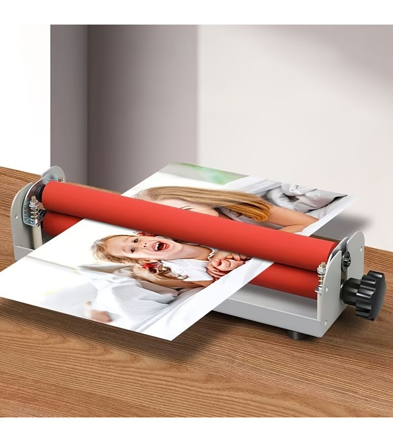 Cold Lamination Machine A4 Home Office School Manual Laminator For Photos Documents Letters And Cards - Image 4