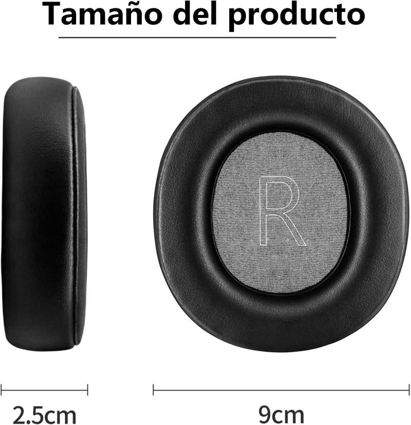 Replacement Ear Cushions: Premium Protein Leather & Resilient Sponge - Bass Enhancement Soft Ear Pads for Microsoft Xbox Series Xbox X|S Xbox One Wireless Gaming Headsets - Image 3