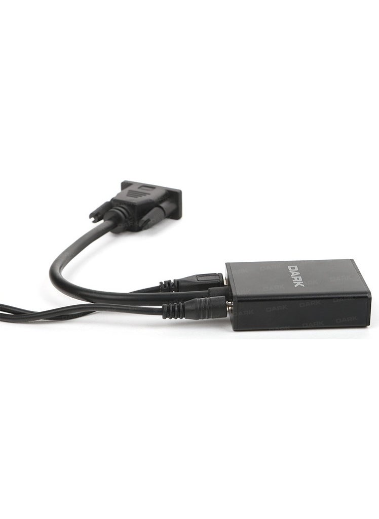 Dark - Analog VGA & AUDIO to Digital HDMI Converter (DK-HD-AVGAXHDMI2) - Image 1