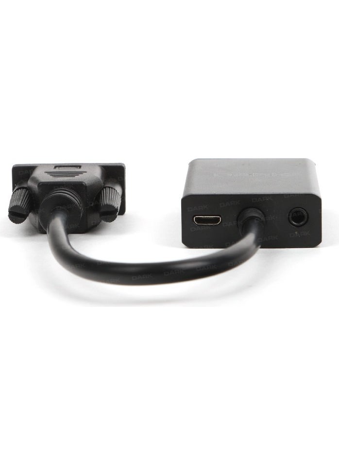 Dark - Analog VGA & AUDIO to Digital HDMI Converter (DK-HD-AVGAXHDMI2) - Image 1