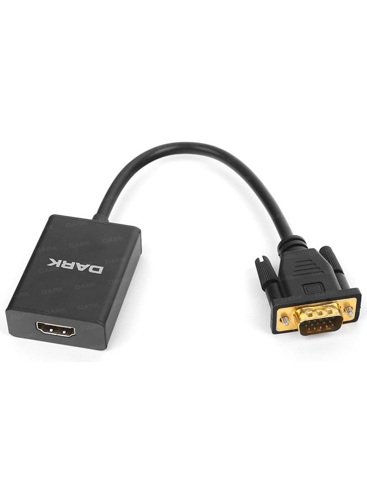 Dark - Analog VGA & AUDIO to Digital HDMI Converter (DK-HD-AVGAXHDMI2) - Image 1