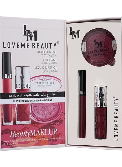 MULTIDIMENSIONAL COLOR AND SHINE LIQUID LIPSTICK LIPGLOSS COLORFUL BLUSH