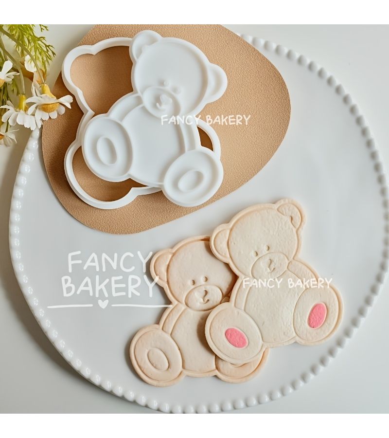 Christmas Bear Cookie Mold For Fondant Cake Decorations B - Image 5
