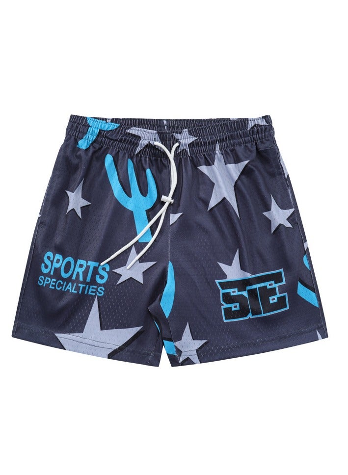 KUYING New Tie Dye Casual Sports Three Part Shorts  - Image 1