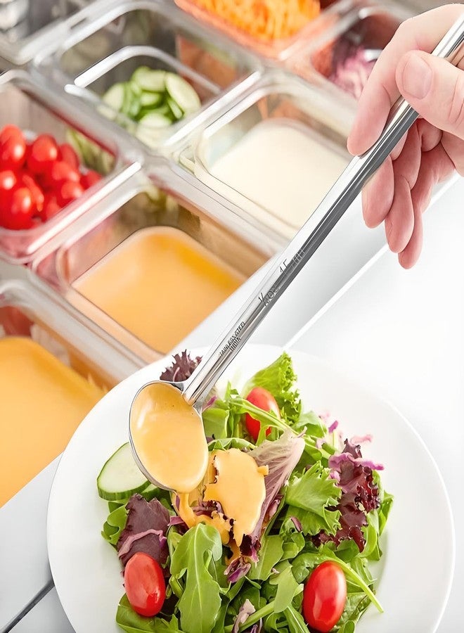 OCSParts OCS Parts Pro Series Stainless Steel Culinary Ladle | 0.5-Ounce | One-Piece Dishwasher Safe Home, Restaurant, Buffet and Catering Serving Ladle for Sauces, Soup, Gravy, and Salad Dressing - Image 2