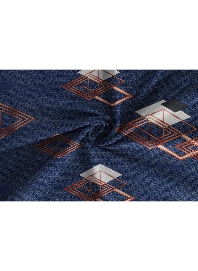 BSB HOME BSB HOME Premium Glace Cotton 180 TC Flat Single Bedsheets Breathable | Wrinklefree (Size-60 X 90 Inch) with 1 King Size Pillow Covers (Size-17 X 27 Inches, Abstract, Black & White)  - Image 3