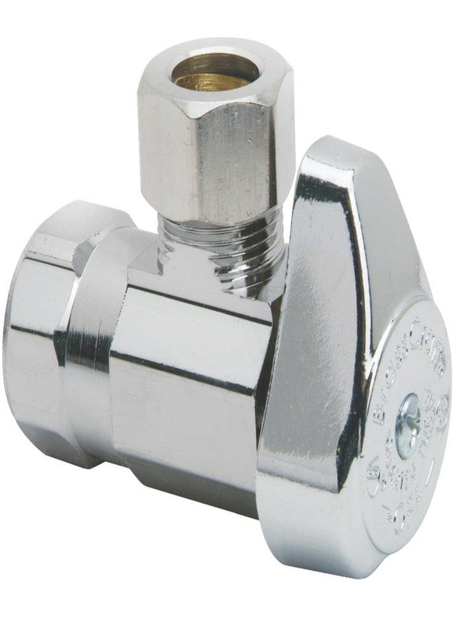 Brass Craft G2R17X CD Brass Water Supply Line Valves, 1/2" FIP x 3/8" OD CMP