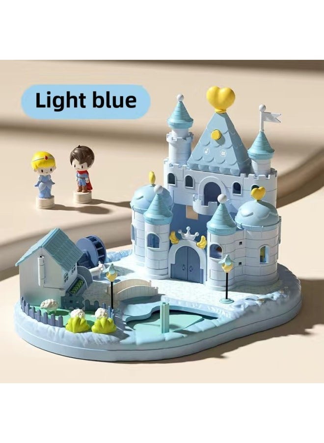 Magnetic Play Home Toy Girl Princess Surprise Castle Birthday Gift 3 Girls 6 Years Old Girl Interactive 10-Color:Light Blue - pzsku/ZFA34D71D69EB5FF6D27DZ/45/_/1741676454/7d15cee9-54b3-4147-bb56-199632729533