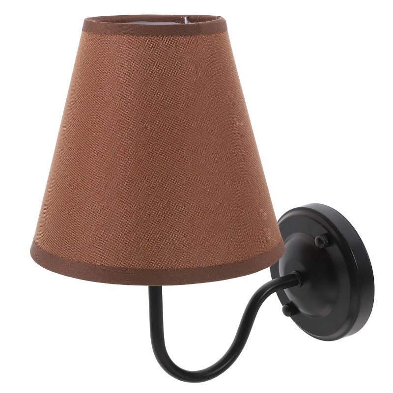 1 Set Bedside Wall Mounted Light Fabric Shade Modern Decorative Wall for Hotel Room Decor Bedroom Living Room - Image 4