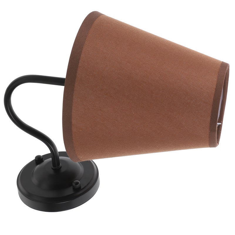 1 Set Bedside Wall Mounted Light Fabric Shade Modern Decorative Wall for Hotel Room Decor Bedroom Living Room - Image 3