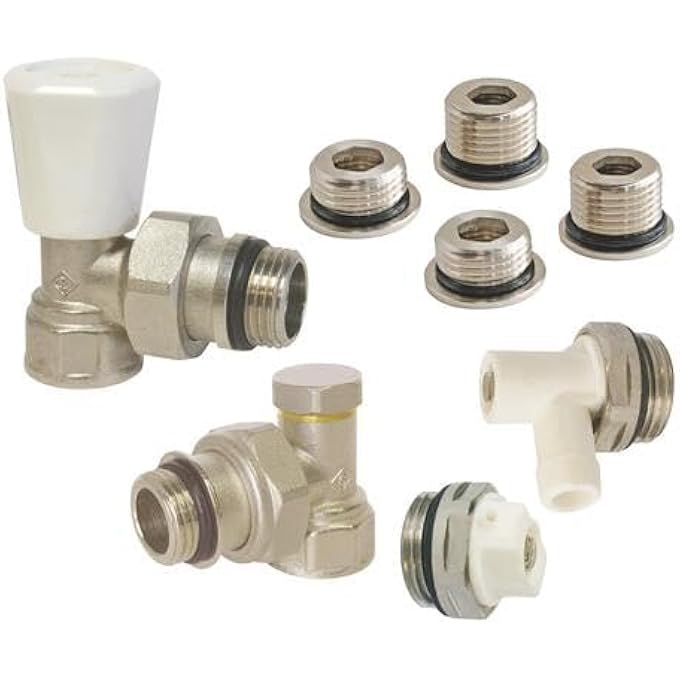 , 601521201 KIT MANUAL UNIVERSAL CORNER RADIATOR 3/8 (12X17) OR 1/2 (15X21) COMPLETE SFY KIT, HEATING, ACCESSORIES FOR RADIATORS - Image 2