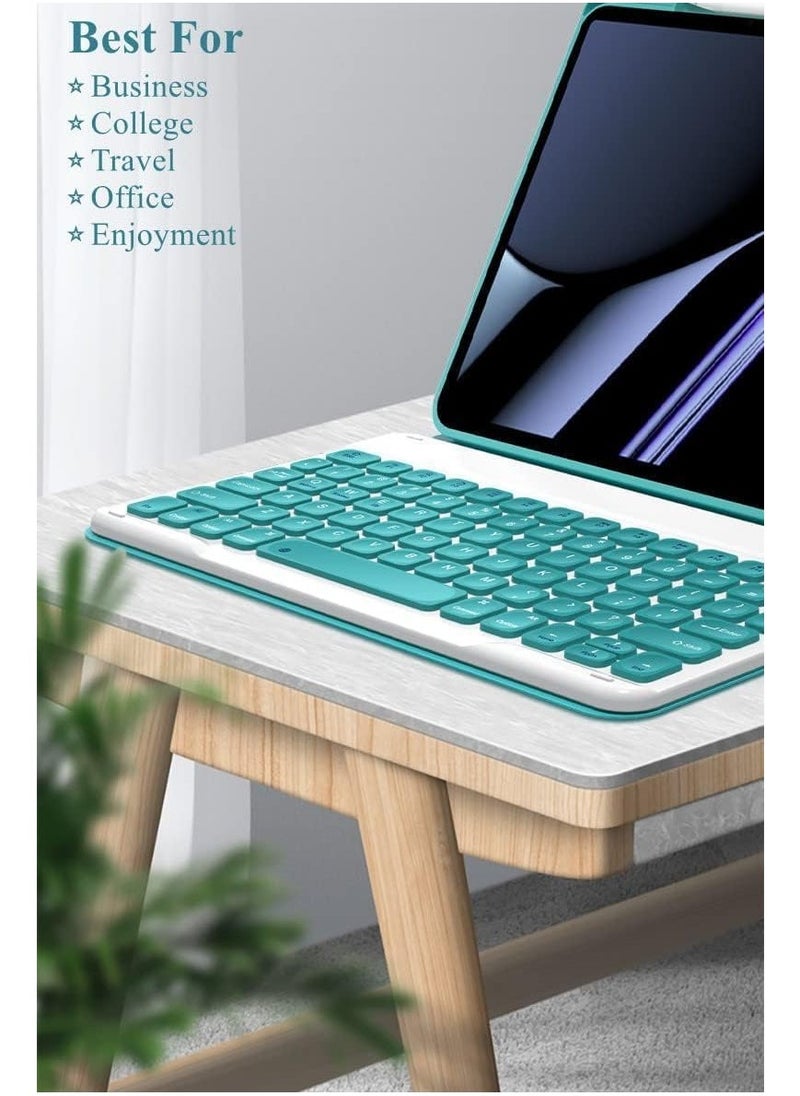 JAJEEK Keyboard Case for iPad 10.2" 9th, 8th, 7th Generation – Magnetically Detachable Wireless Keyboard with Pencil Holder for iPad 9, iPad 8, iPad 7, Air 3, Pro 10.5 – Black - Image 2