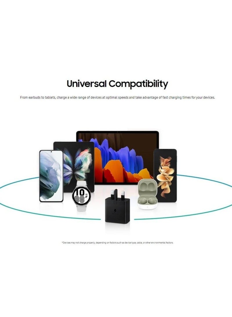 45W USB C Charger,compatible Samsung Super Fast Charger Type C for Samsung Galaxy S22 Ultra/S22+/S22/S21 Ultra/S21 Plus 5G/Note 20 Ultra/S20/S20 Ultra/Tab S8 Ultra S8+,PPS Fast Wall Charger - Image 2