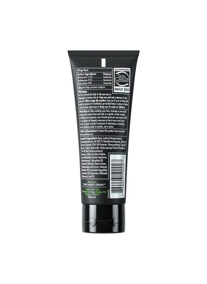 tiege hanley - Morning Facial Moisturizer For Men (Am) : Lightweight Hydrating & Safe For Sensitive Skin : Smoother & Softer Skin : Spf 20 Face Lotion : Contains Calendula & Plantain : 25 Ounce - Image 1