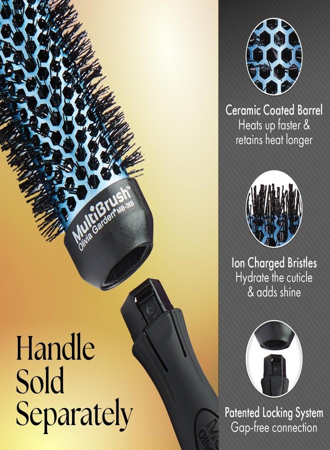 Olivia Garden MultiBrush Detachable Thermal Styling Hair Brush MB-36B (1 3/8") - Image 4