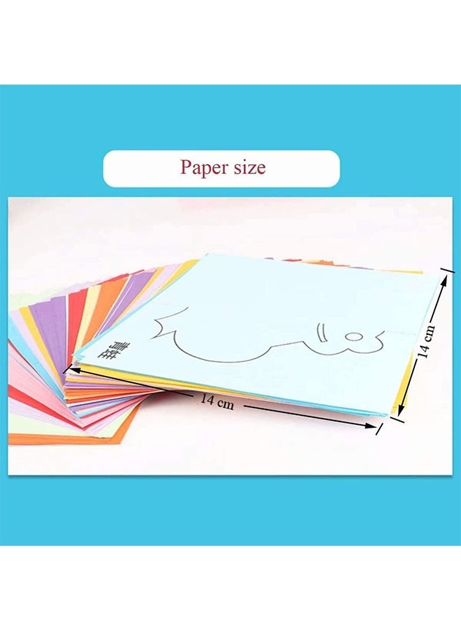 JCB CHIC 1 Kids Safety Scissors with 120 Pcs Paper Cutting, for Paper Craft Supplies, Kids Preschool Training Scissors, Art Craft Plastic Scissors for School Supplies and Scrapbooking Supplies - Image 2