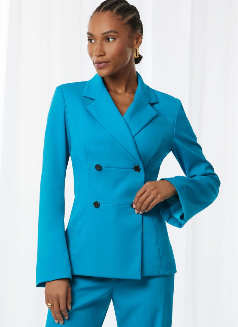 Simplicity SS3073AA Misses' and Women's Fitted Lined Jacket and Wide Leg Pants Sewing Pattern Packet, Design Code S3073, Sizes 10-12-14-16-18 - Image 2