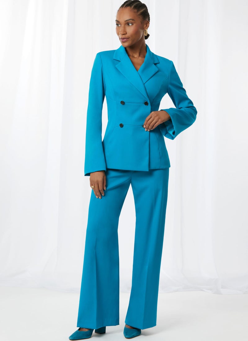 Simplicity SS3073AA Misses' and Women's Fitted Lined Jacket and Wide Leg Pants Sewing Pattern Packet, Design Code S3073, Sizes 10-12-14-16-18 - Image 5
