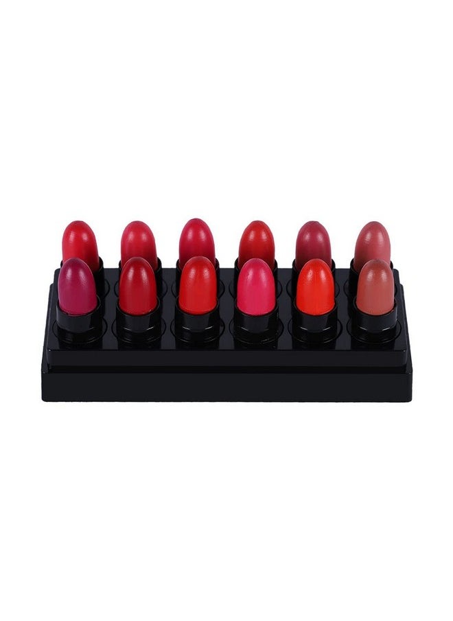 matt look Super Matte Mini Lipstick, Multicolour, 12 Count  - Image 5