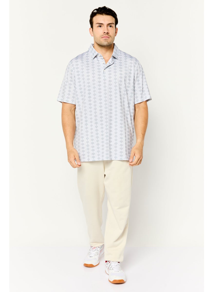PUMA Men Sportswear Fit Short Sleeves Outdoor Polo, Multicolor  - Image 2