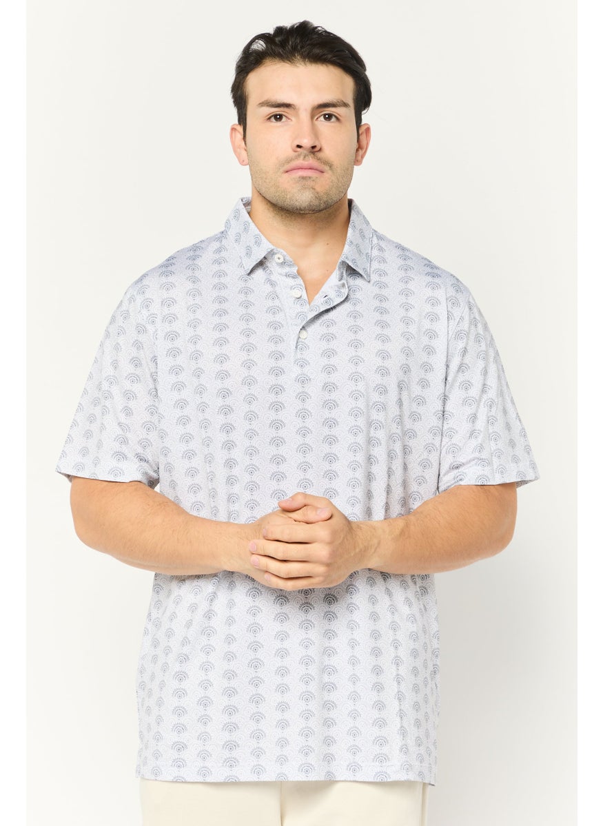 PUMA Men Sportswear Fit Short Sleeves Outdoor Polo, Multicolor  - Image 1