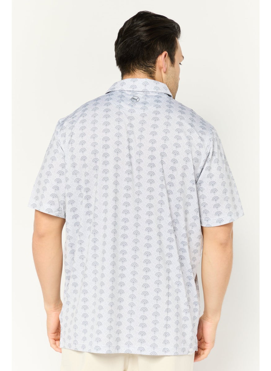 PUMA Men Sportswear Fit Short Sleeves Outdoor Polo, Multicolor  - Image 4