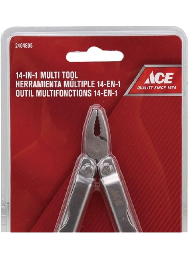 ACE 14 In 1 Multi Tool Silver  - Image 3