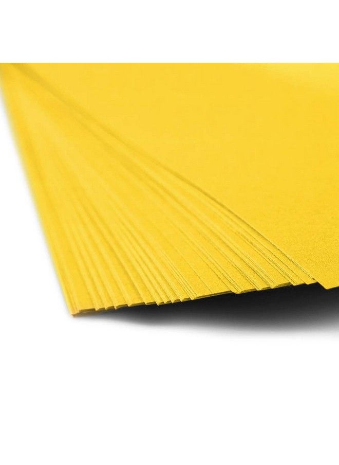 JAM Paper Colored 24Lb Paper 90 Gsm 8.5 X 11 Yellow Recycled 100 Sheets Pack  - Image 4