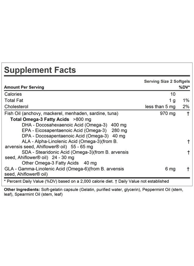 Essential Omega 3 Mint 60 Softgels Ultra Pure High Potency Omega 3 Oils. High Dha No Stomach Upset No Contaminants No Mercury. Small Easy To Swallow Softgels - pzsku/ZFA35B85F138256AB62EFZ/45/_/1695146359/533461e8-327b-47c7-9ed5-2f74ed043ee9