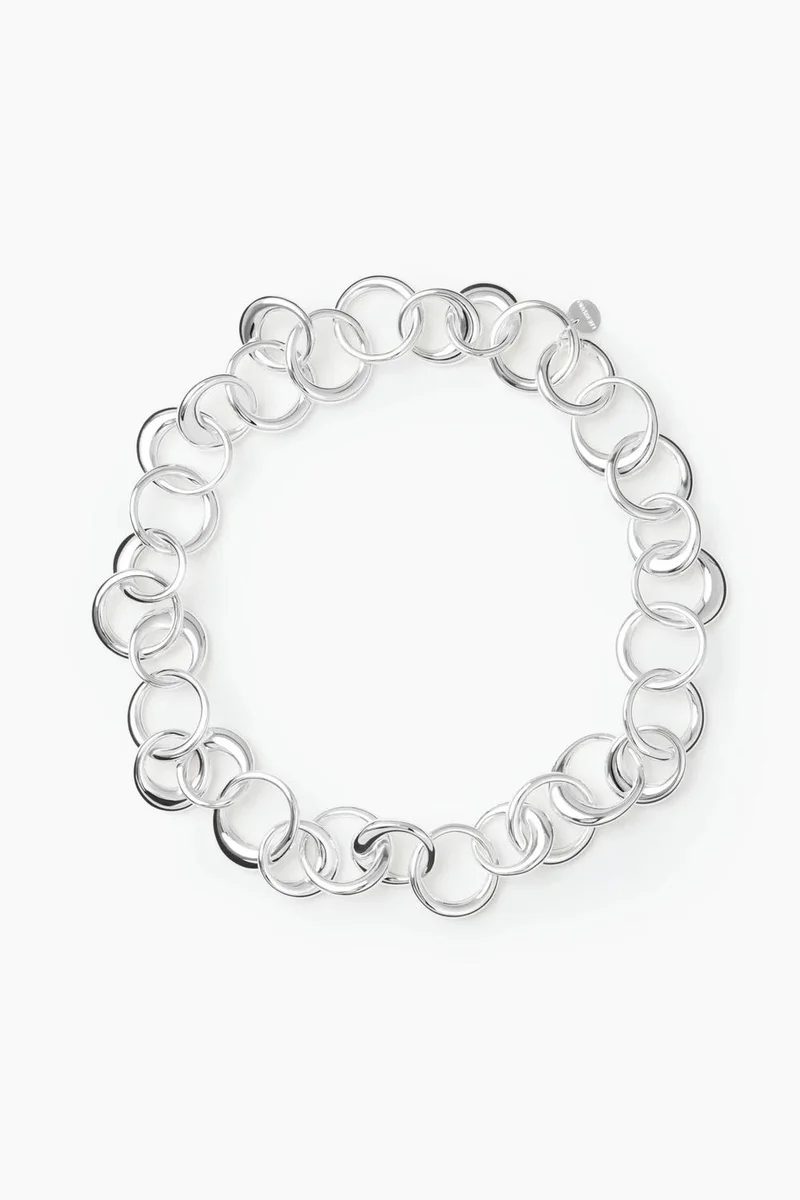 LIE STUDIO Lustrous Layered Chain Necklace
