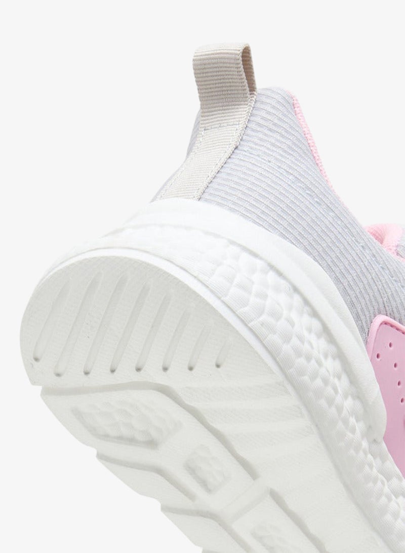 Kappa Girls' Textured Sports Shoes with Hook and Loop Closure - Image 5