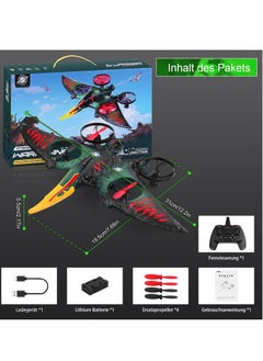 ELTRAZONE RC Aeroplane 2.4GHz Remote Controlled Aeroplane L0713 Quadcopter Fighter Aircraft for Beginners, USB Charging, Green | Easy Control with 6-Axis Gyro, 360° Stunts, Durable EPP Foam | Indoor/Outdoor  - Image 5