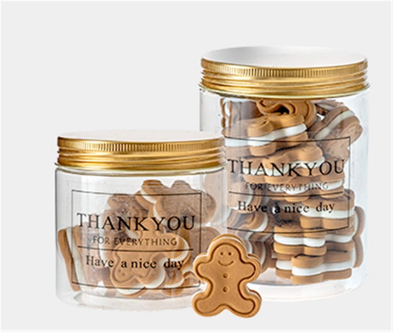 Skyseen 10Pcs Artificial Sandwich Cookie Fake Biscuits for Decoration Display Props Model (Gingersnap) - Image 1