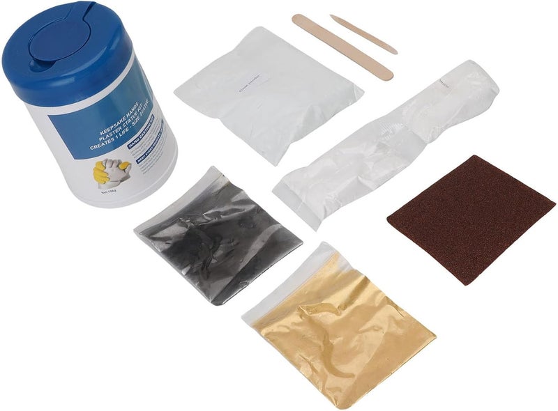 HEEPDD Hand Casting Powder Kit Refill, 3D Cloning Plaster, Perfect for Baby Souvenirs and Kids Crafts Hand Casting Powder Kit Refill, HighQuality Nan Handicraft - Image 4