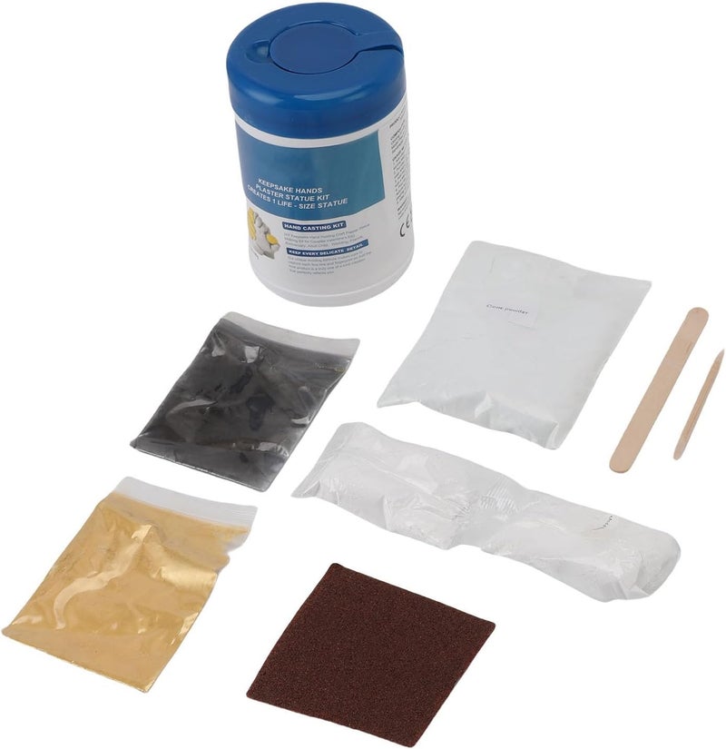 HEEPDD Hand Casting Powder Kit Refill, 3D Cloning Plaster, Perfect for Baby Souvenirs and Kids Crafts Hand Casting Powder Kit Refill, HighQuality Nan Handicraft - Image 1