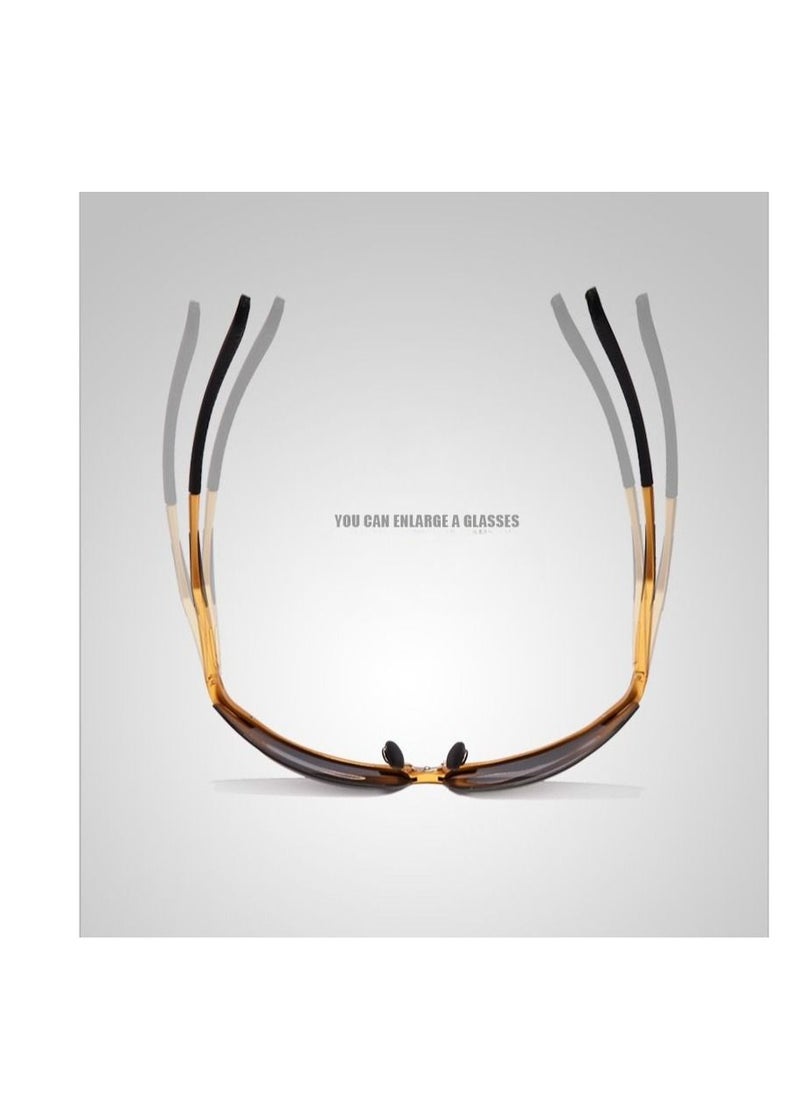 HDCRAFTER - New polarized frameless all aluminum magnesium sports driving cycling glasses - Image 1