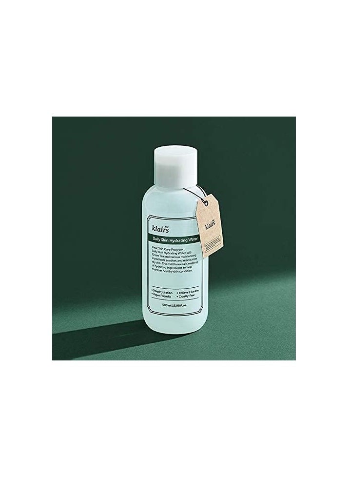 Daily Skin Hydrating Water 500ml, 100% Genuine